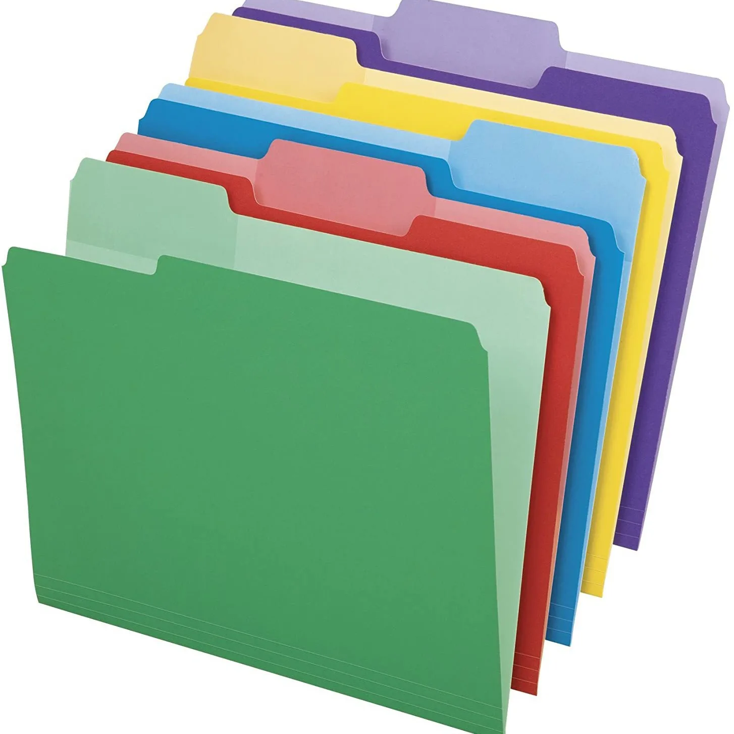 Custom Large Decorative Paper file folder Hanging Document Organizer bag office Tab File Folders