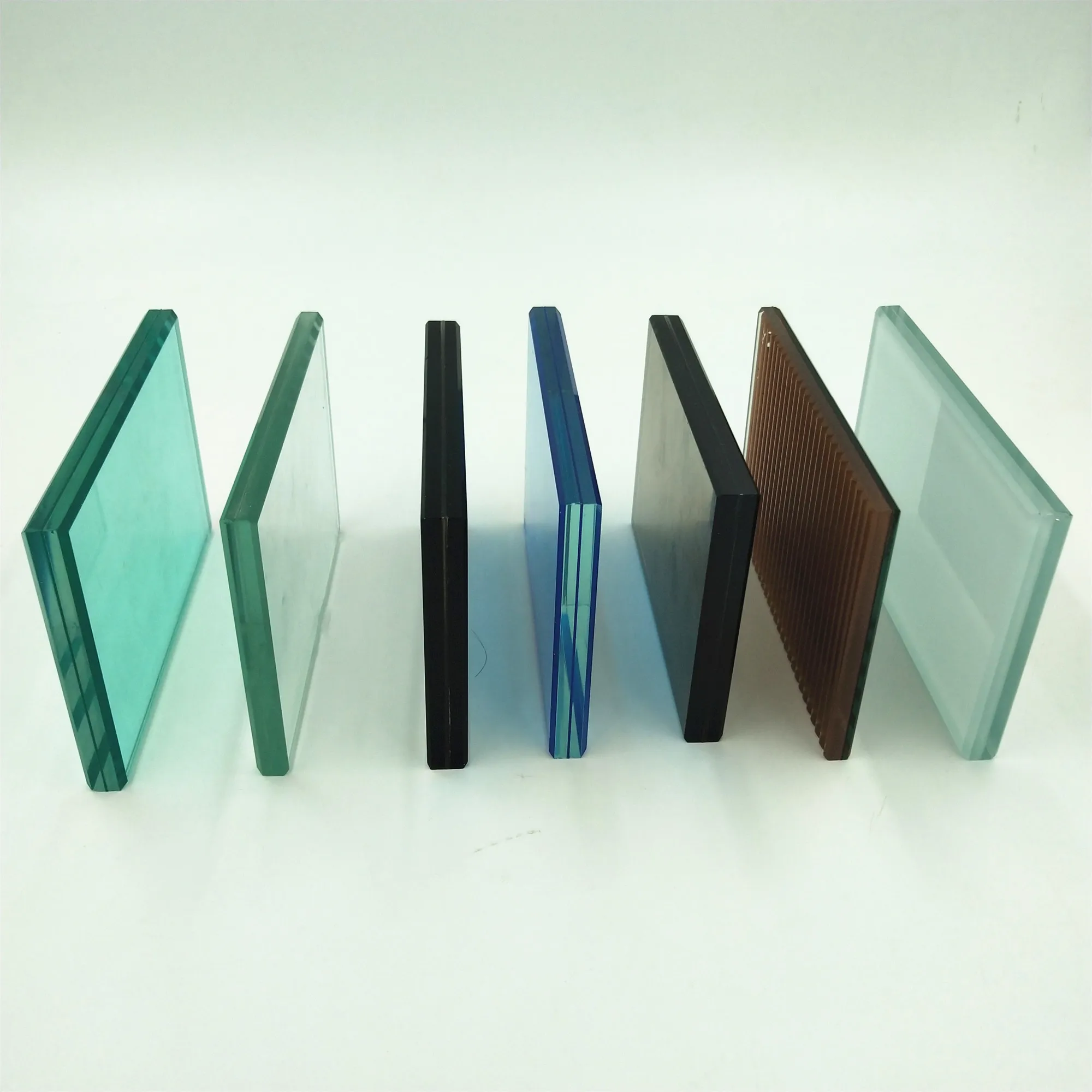 Top quality good price 12 12mm 1212.4 25.52mm 1 inch thick safety laminated glass