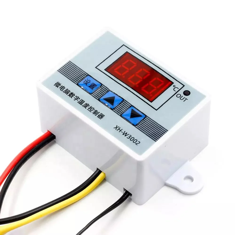 12V 24V 220V Professional W3002 Digital LED Temperature Controller 10A Thermostat Regulator