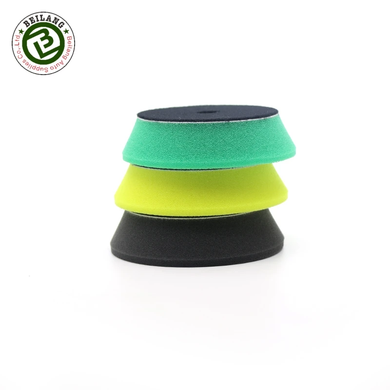 New Arrival Fast Delivery 3inch Car Polish Foam Buffing Pads Sponge Buffing Pads Car Detailing Pads 3 in one Set