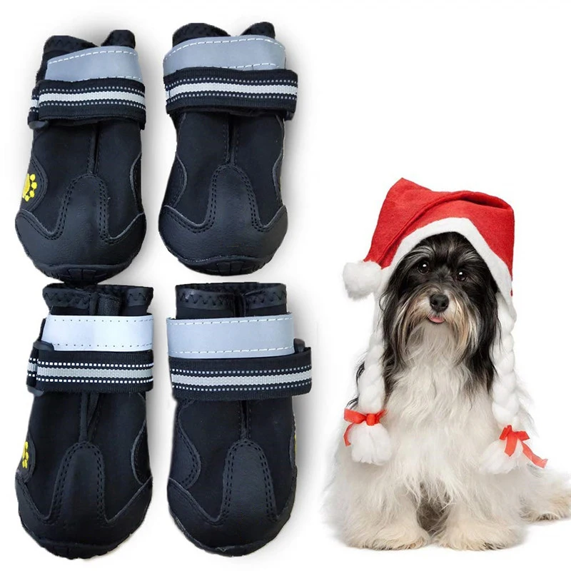 
Fashion Designer Anti-slip Rain Boots Comfortable Waterproof Outdoor Pet Dog Shoes 
