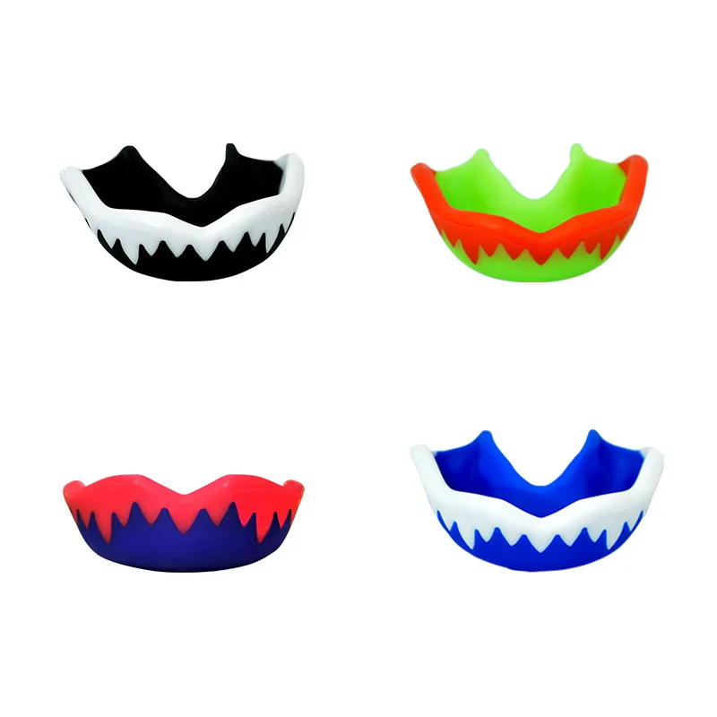 Producer direct sales EVA mixing colors sports protection boxing mouth guard sport