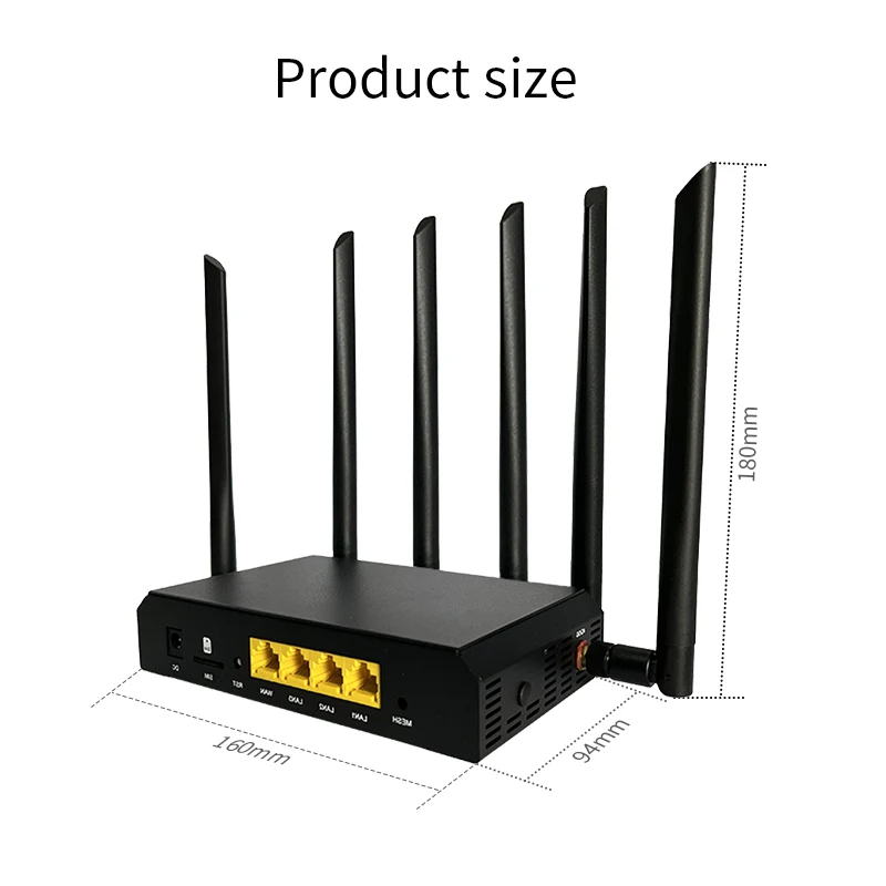 2 4G & 5 8G CAT12 4g lte Wi-Fi маршрутизатор LTE со слотом для sim-карты модем мобильный