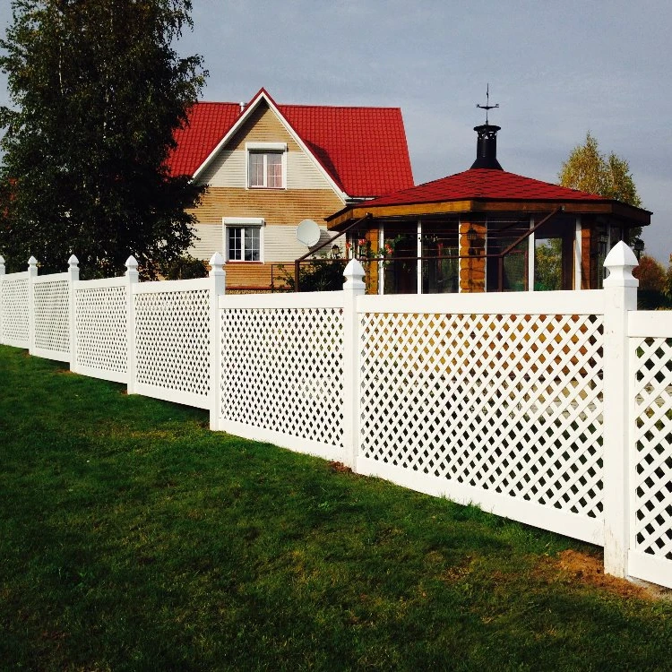 pvc lattice fence, wholesale lattice fencing
