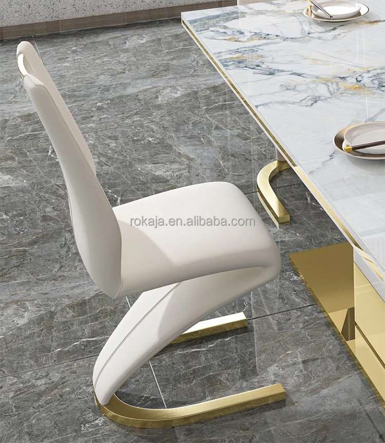 Dining Table Set Factory Price Modern Mermaid Dining Table 6 8 Chairs Persons Dining Room Set Luxury Marble Slate