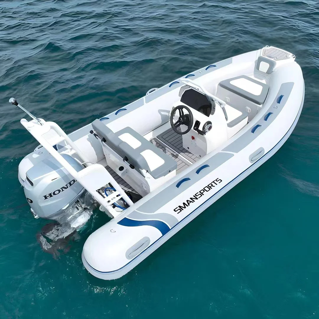 Морской класс алюминиевый корпус надувной роскошный спортивный катер 420 см с гиплоном или ПВХ трубкой