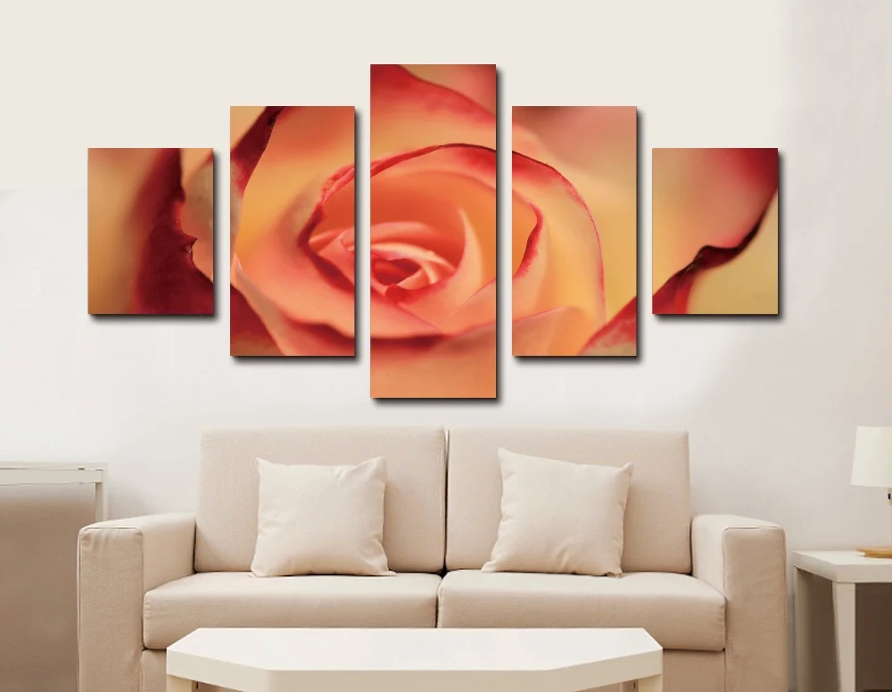Epson Print Abstract Paintings Art Set On Canvas Modern Style
