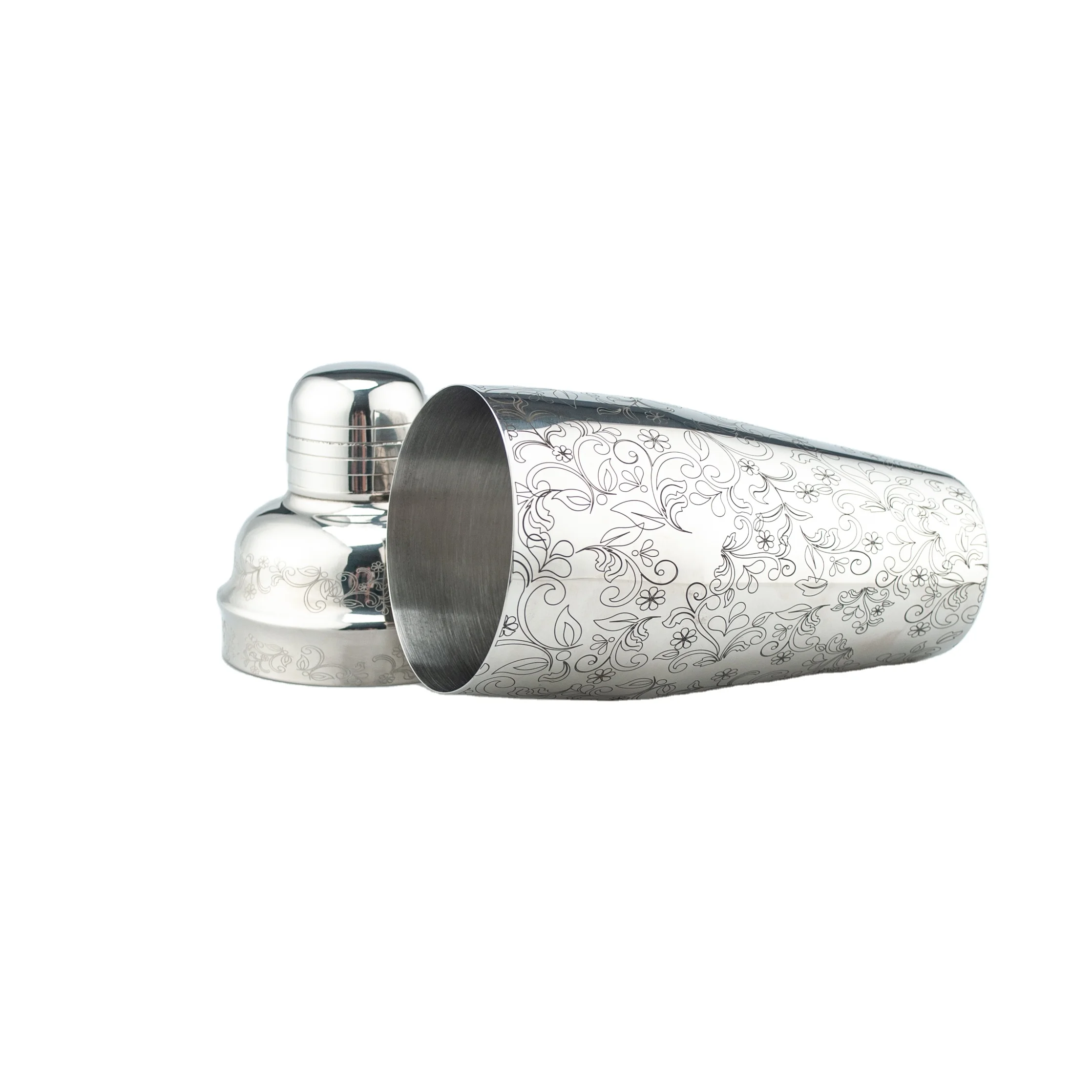 
Factory Customized mini cocktail shaker etched cocktail shaker bar cocktail shaker set 
