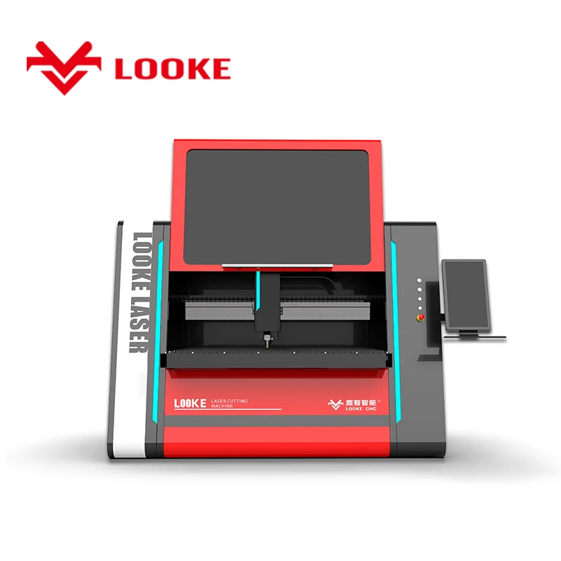 High Precision Machines 1390 1300*900mm Fiber Laser Cutting with Cover Inexpensive  low price for Metal Sheet