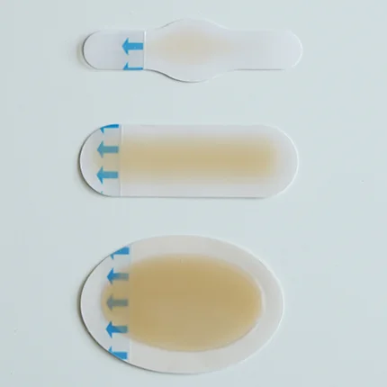 Manufacture supply hydrocolloid blister plaster high quality foot heel band aid soft and breathable hydrocolloid gel  bandage
