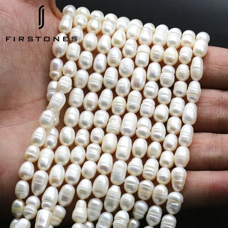 Wholesale A Grade 6mm-7mm White Real Natural Fresh Water Pearl For Jewelry Making