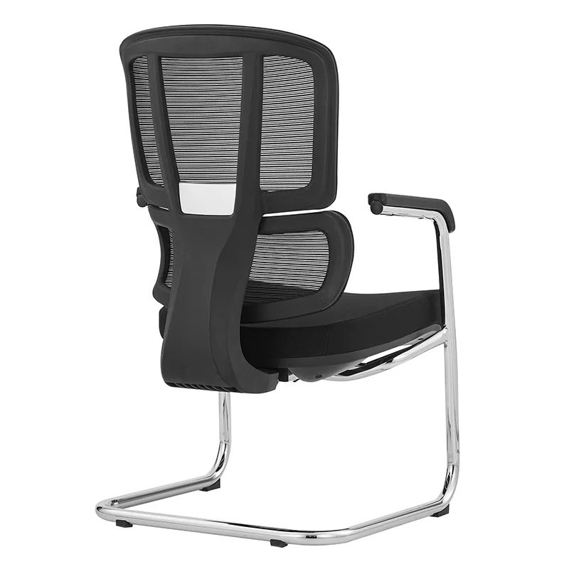 mesh office chair Ergonomic conference chairs fixed leg with 2D lifting armrest