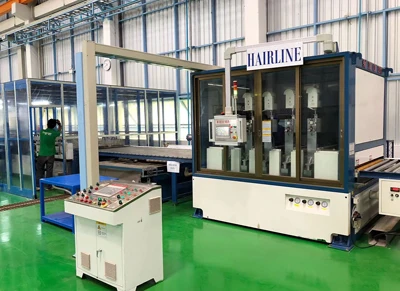 
Automatic Polishing Machine for Stainless Steel Metal Inox Aluminum Hairline No.4 Satin Surface Grinding Brushing Sanding 