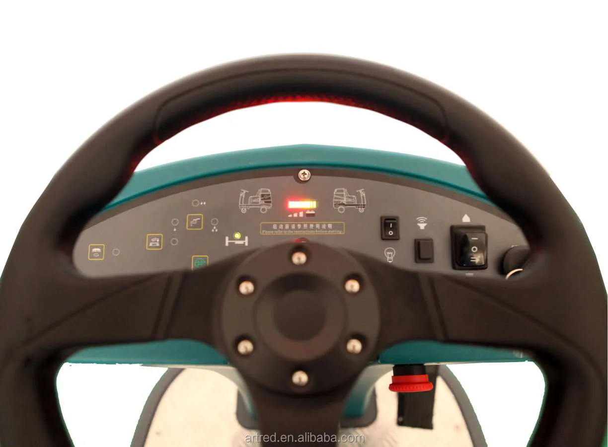 artred brand road cleaning equipment ride floor scrubber price floor machine scrubber