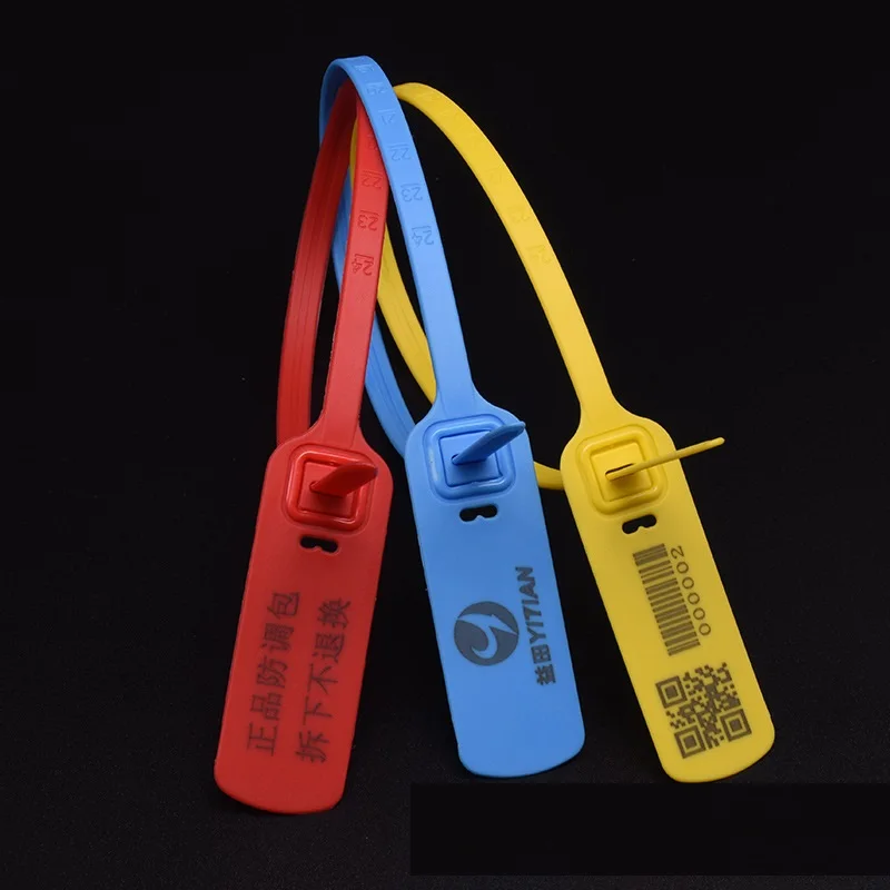 Plastic seal tag supermarket anti-theft tags custom printing EAS HARD TAG