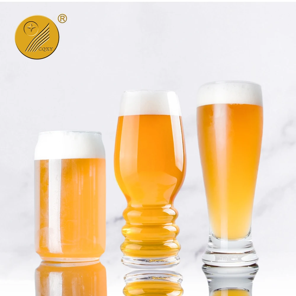 Hot sale 18oz unique bottom libbey craft brews IPA beer glass custom IPA craft beer glasses
