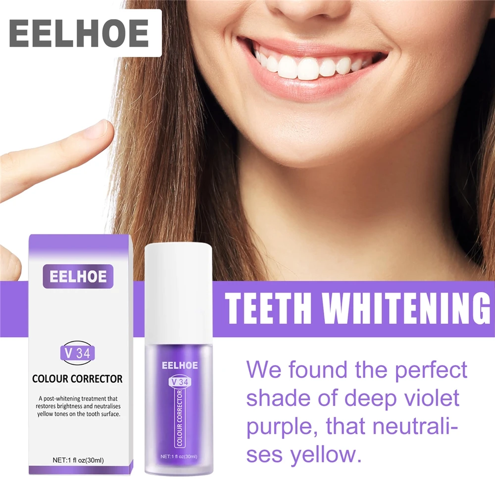 New high quality tooth whitening paste remove yellow teeth stains oral cleaning care bad breath dazzling white toothpaste