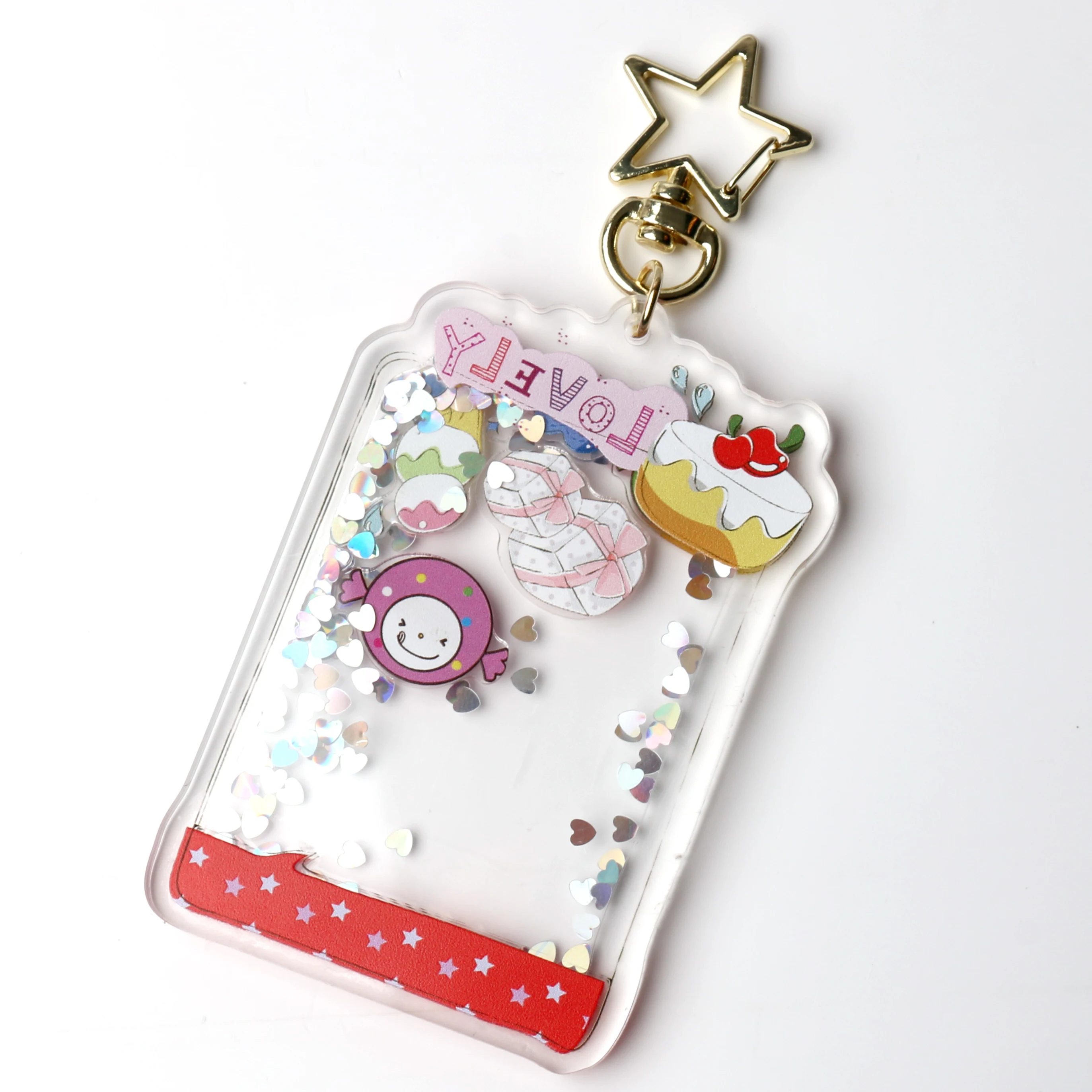 Acrylic Charms Plastic Wholesale  Promotional Gift Customized Personalized Creative Custom Acrylic Ke chain For Car