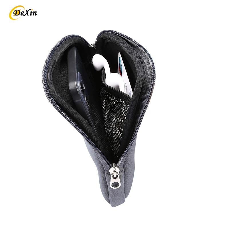 Wholesale Black Shock Absorbing Proof Soft Neoprene Smartphone Cellphone Bags Mobile Phone Pouch Women