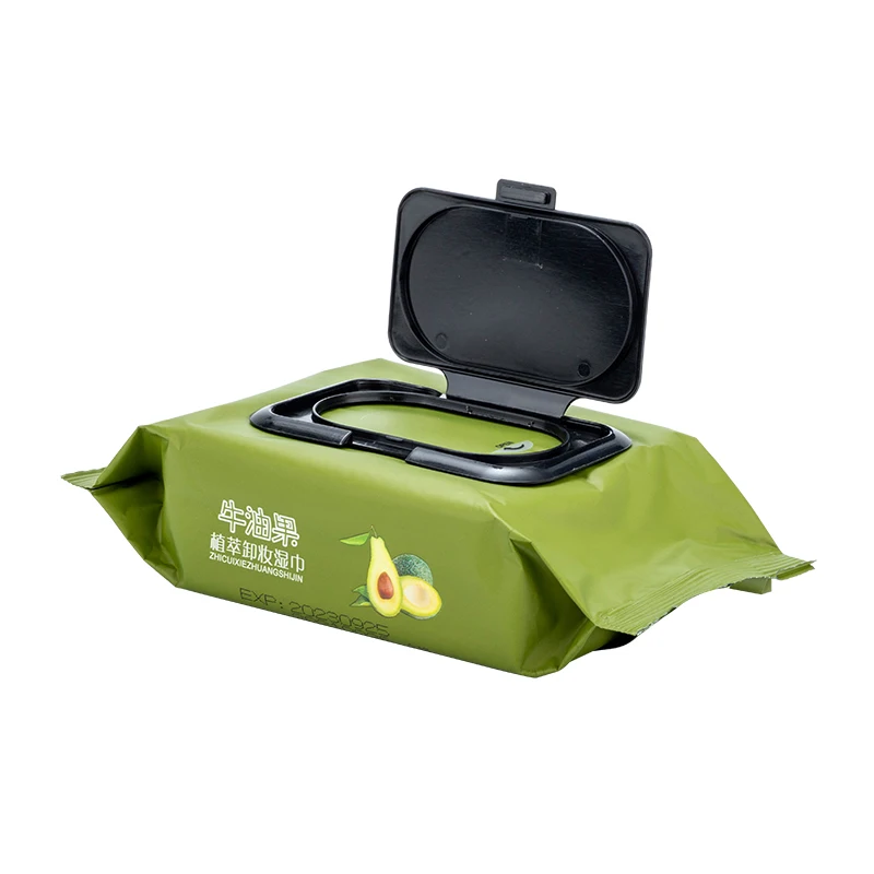 Lady Makeup Remove Facial Wet Wipes Cute Design Moisturizing Cleansing Wet Wipes Lingettes Humides