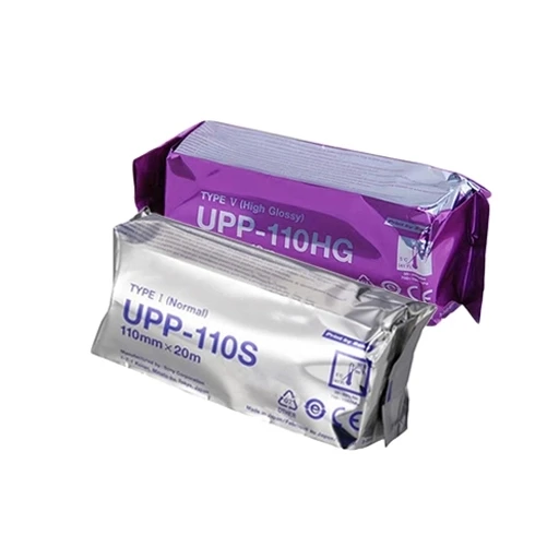 Factory price ultrasound paper High density  110 s medical ultrasound paper Mitsubishi   for hopital