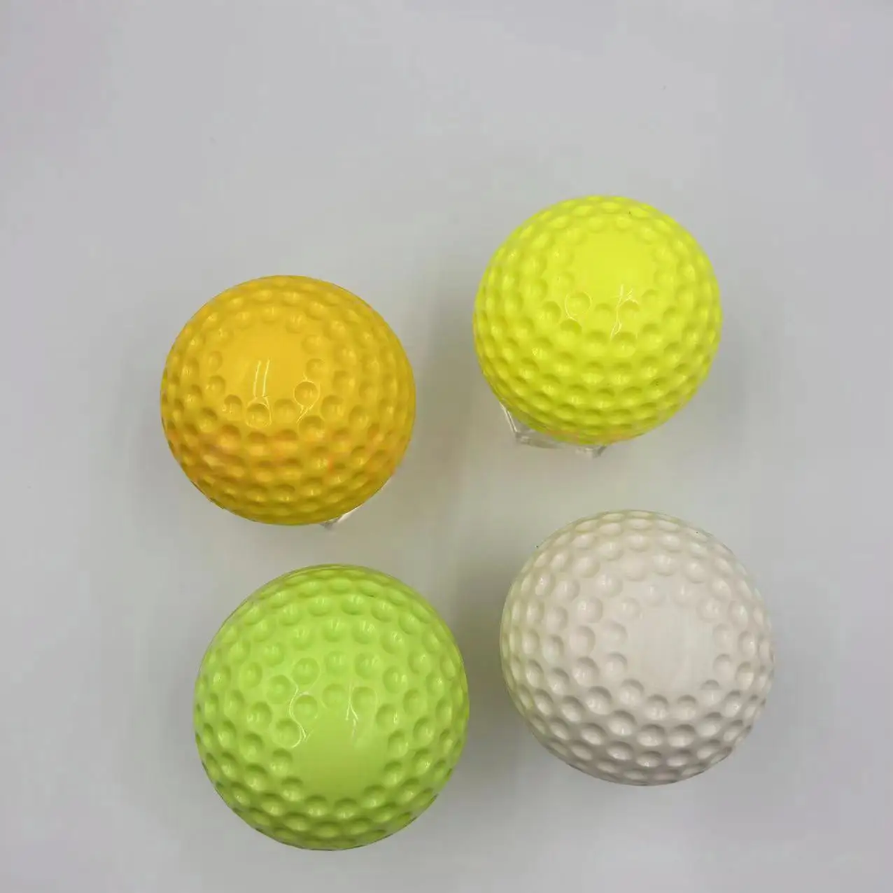 9 inches PU ball for baseball and softball training Professional 9 Inch PVC Leather Sports Training Gift Baseball Balls