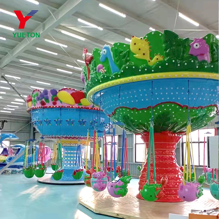 Китай Funfair парк развлечений манеж аттракцион Chairoplane Детские роскошные летающие стулья электрические игры качели маленькая Экстремальная поездка на продажу