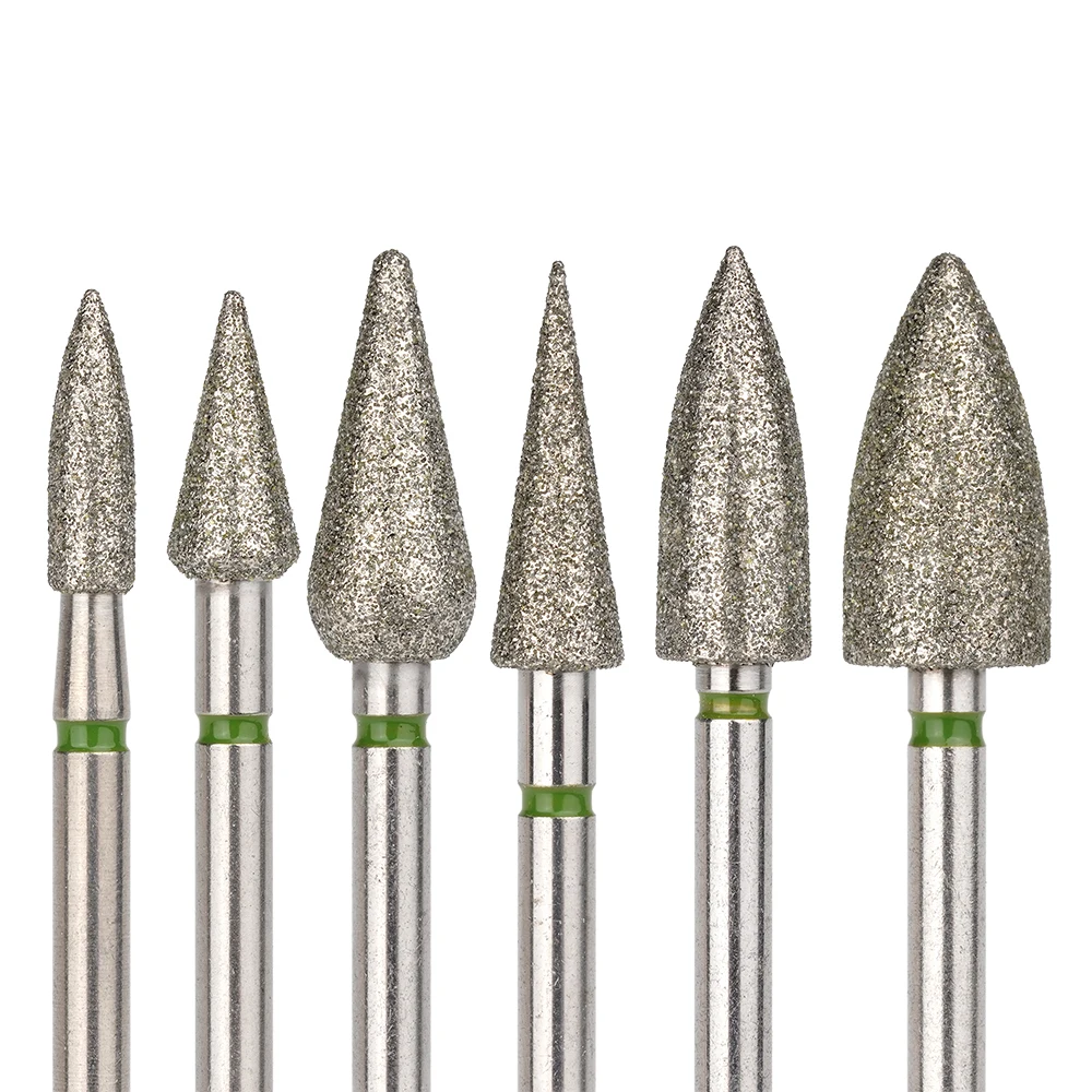 Popular 18 Types Salon Tools Diamond Nail Drill Bits Cuticle Clean Milling Cutter Manicure Drills Nail Polishing Bit Diamond