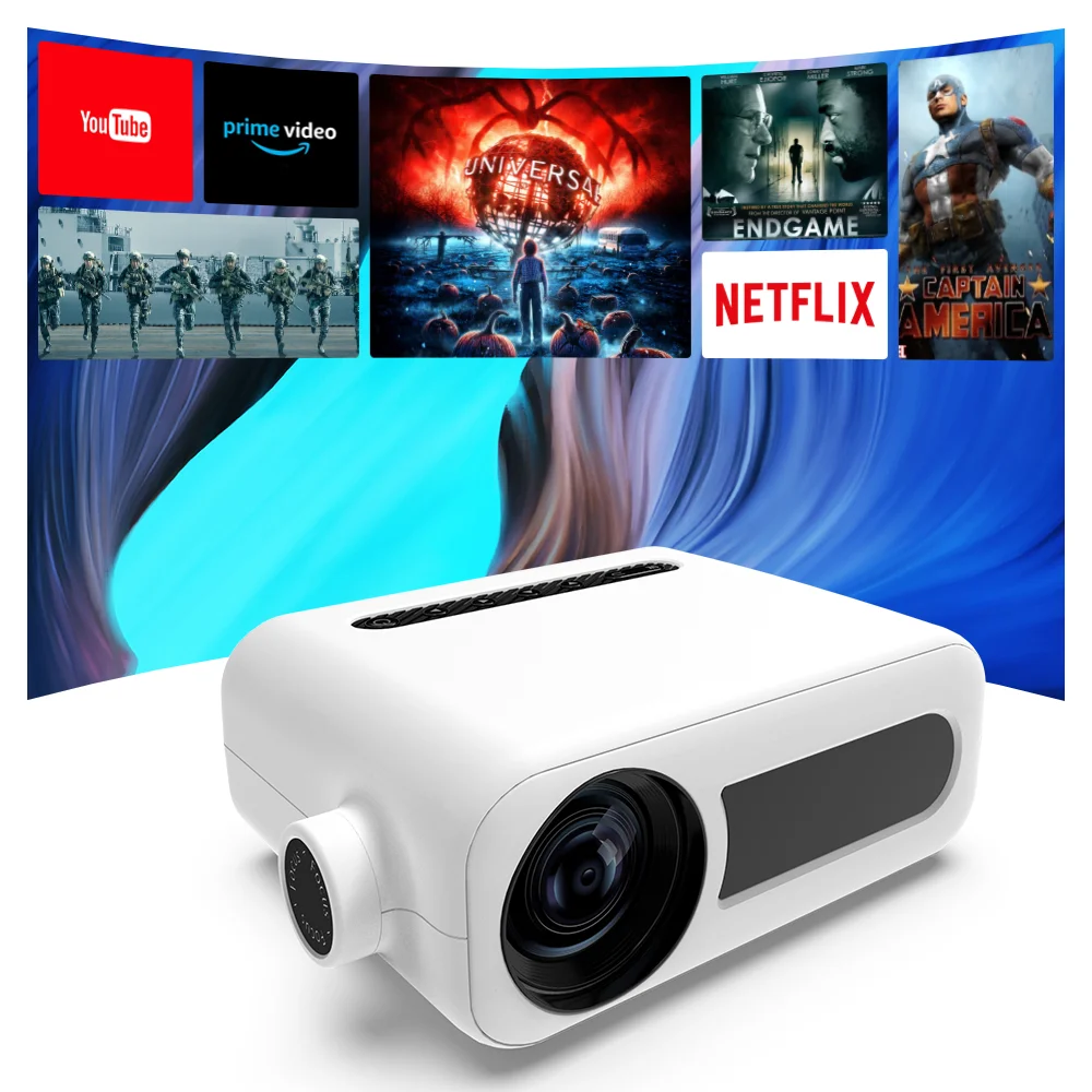 2023 The Newest Video Overhead 4K Smart WIFI Native 720P 1920x1080 Projector