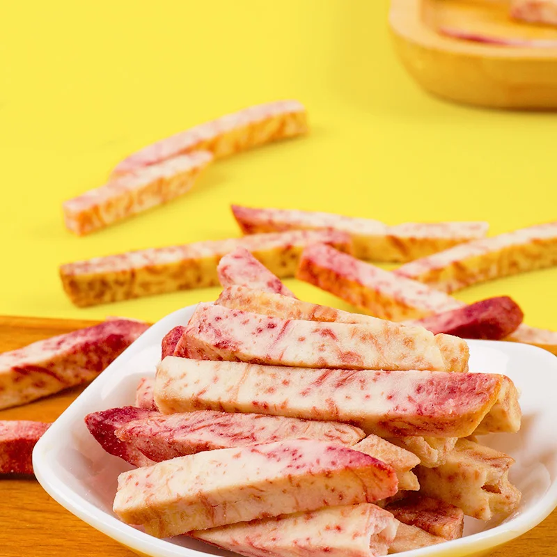 Вкусные пищевые сушеные чипсы Таро премиум класса хрустящие фабричные Хрустящие по низкой цене