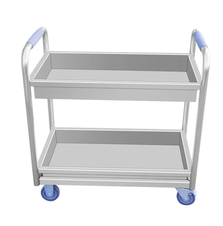 Low price wholesale commercial dining car bowl receiving car dining car, with rubber handle, fast delivery and good quality