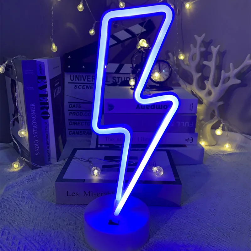 Новая продукция, освещение, светодиодный неоновый свет, модный дизайн, Настольная декоративная лампа, осветительная лампа