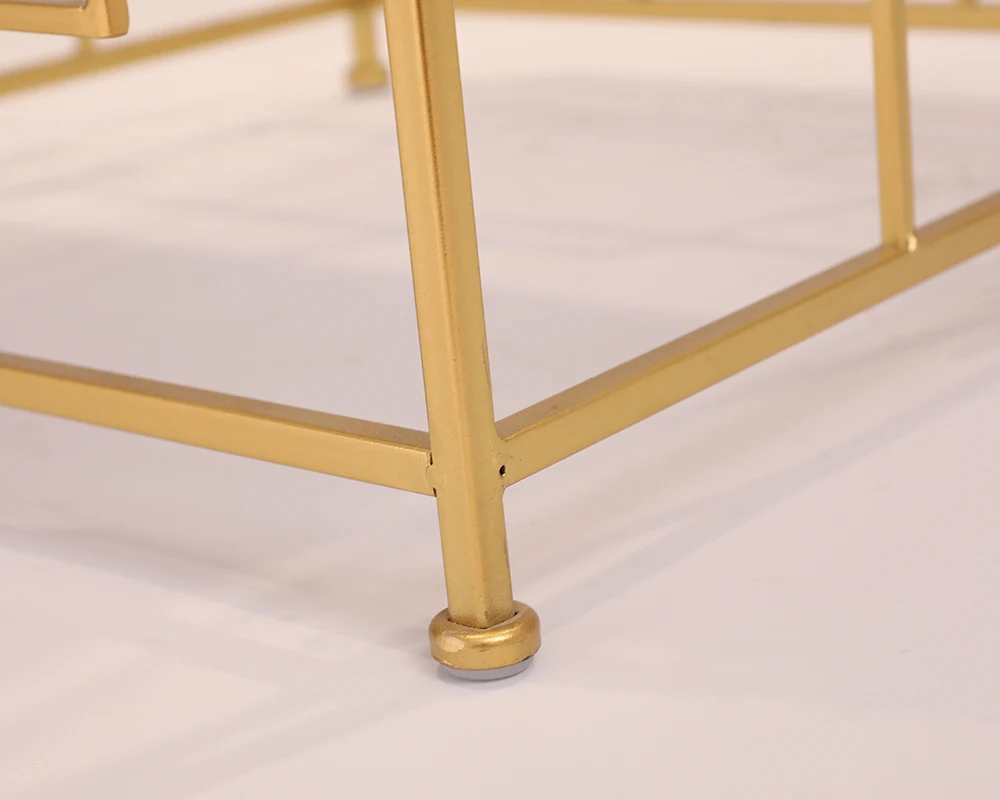 Set of metal table iron table control table