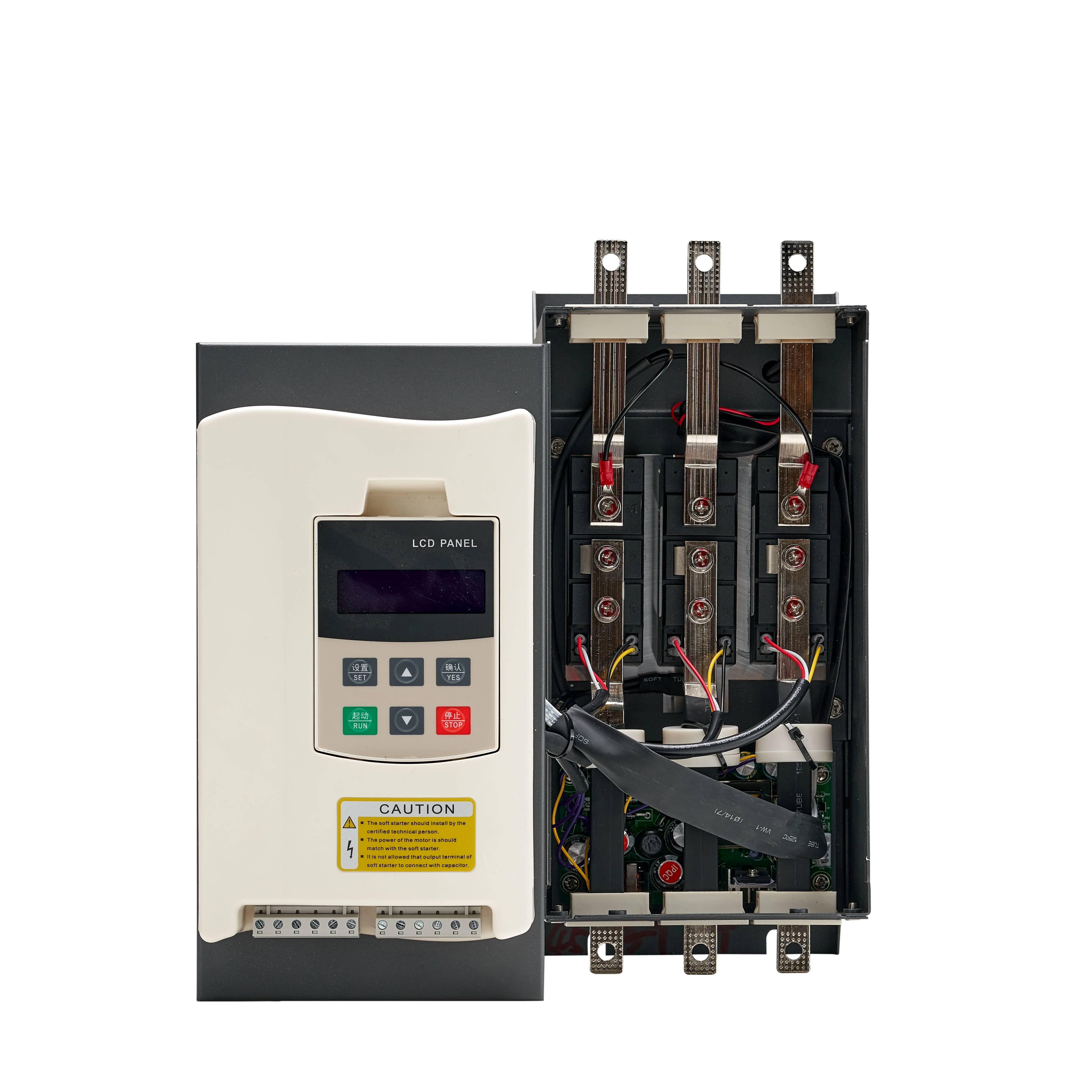 Manufacturer 3 Phase 75KW 100HP 380V 150A Intelligent Motor Soft Starter for Crusher