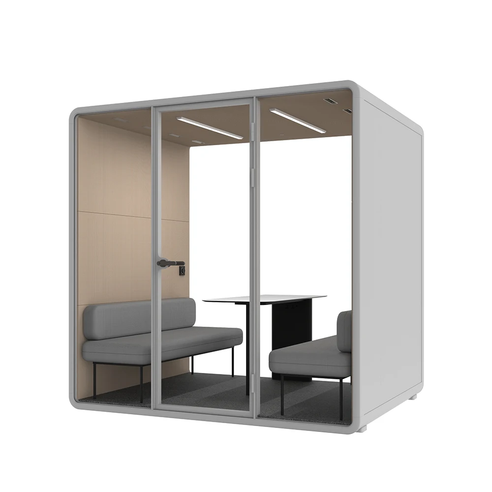 Acoustic meeting pods silent booth for office room
