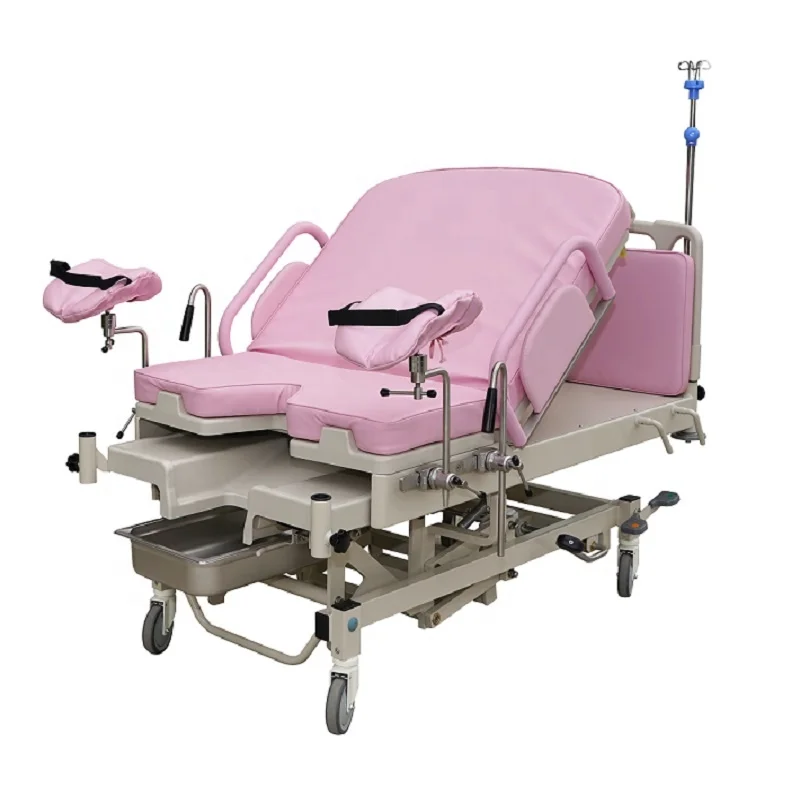 DH-C101A02 manual adjust hospital medical equipment maternity delivery obstetric women bed