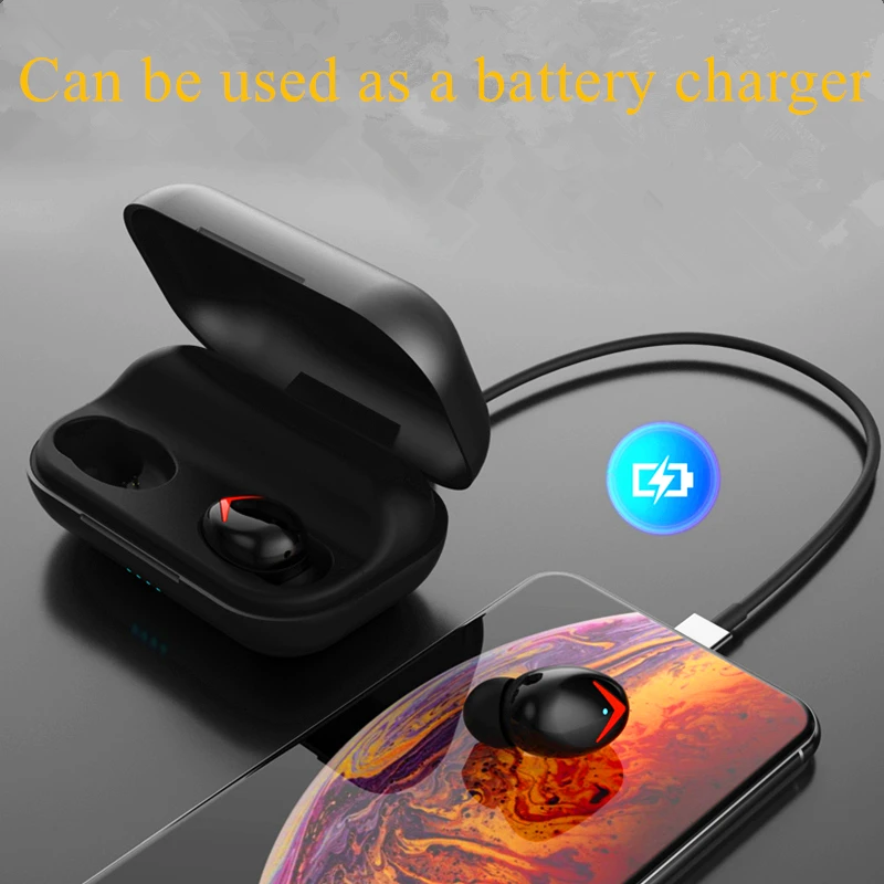 Hot Selling Sport Tws Wireless Headphone Earphone Headset for iphone for Samsung Earphones Wireless