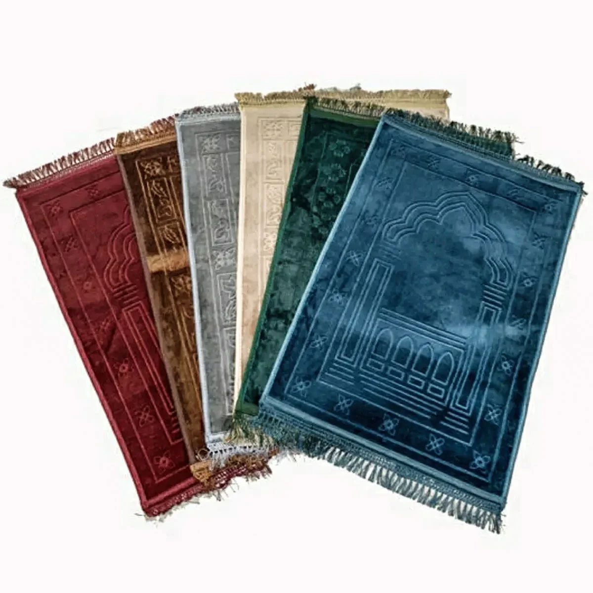 Оптовая продажа, роскошный детский подарочный набор, дорожный мягкий коврик для турецких исламов, детский мусульманский коврик, коврик из пенопласта, молитвенный коврик