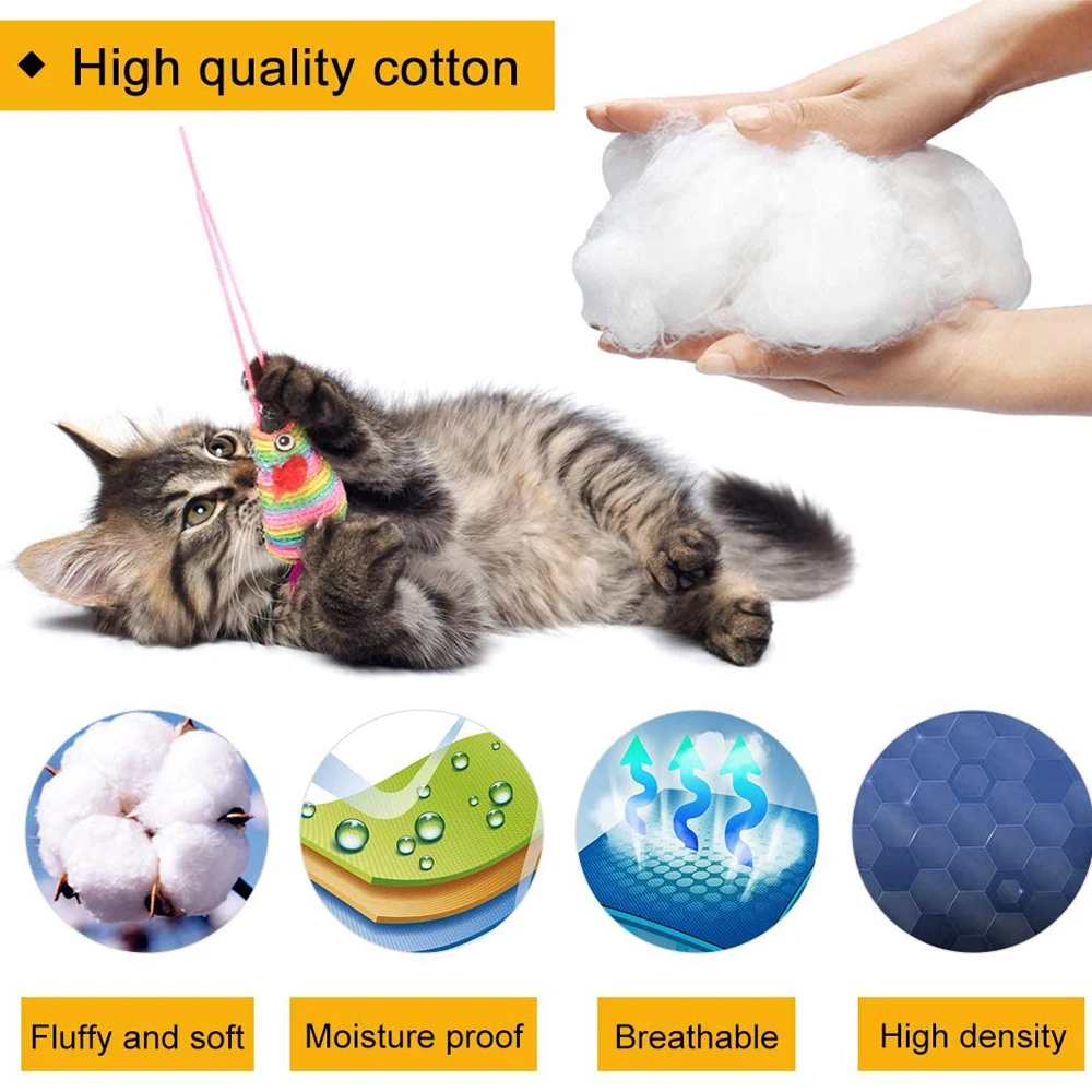 Dog Sofa Bed Pillow Washable with Removable Cover, Soft Cotton Stuffing