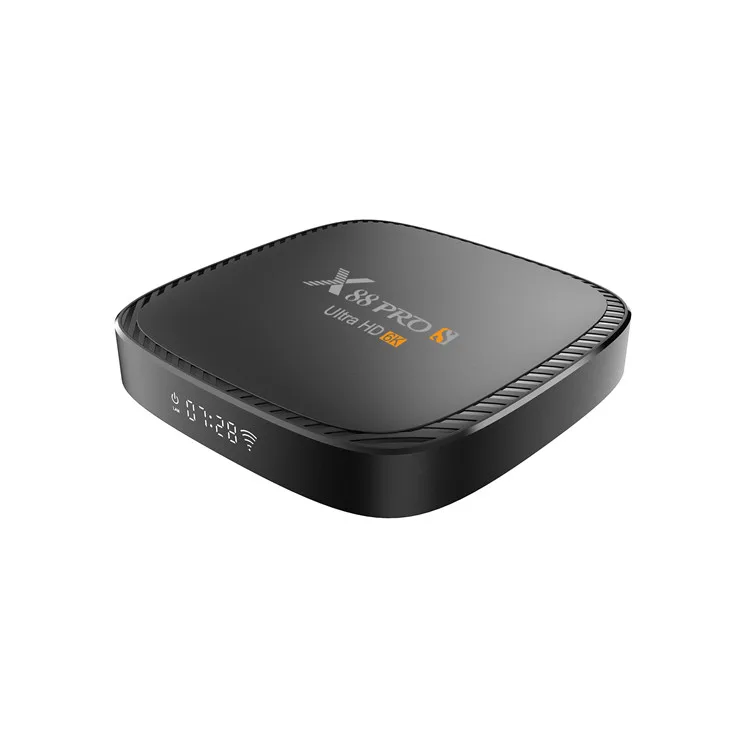Готов к отправке 4 Гб ОЗУ 128 Гб ПЗУ Мини android 10 tv box x88 pro-s H616 четырехъядерный 6k видео плеер 2,4g/5g wifi BT 5 для air mouse