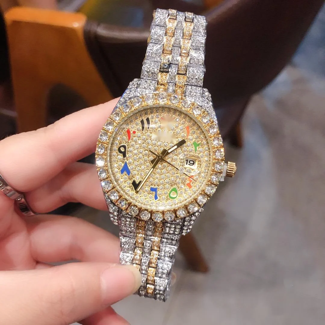 Часы мужские кварцевые с технологией прокладки модные наручные тонким ремешком большим циферблатом под