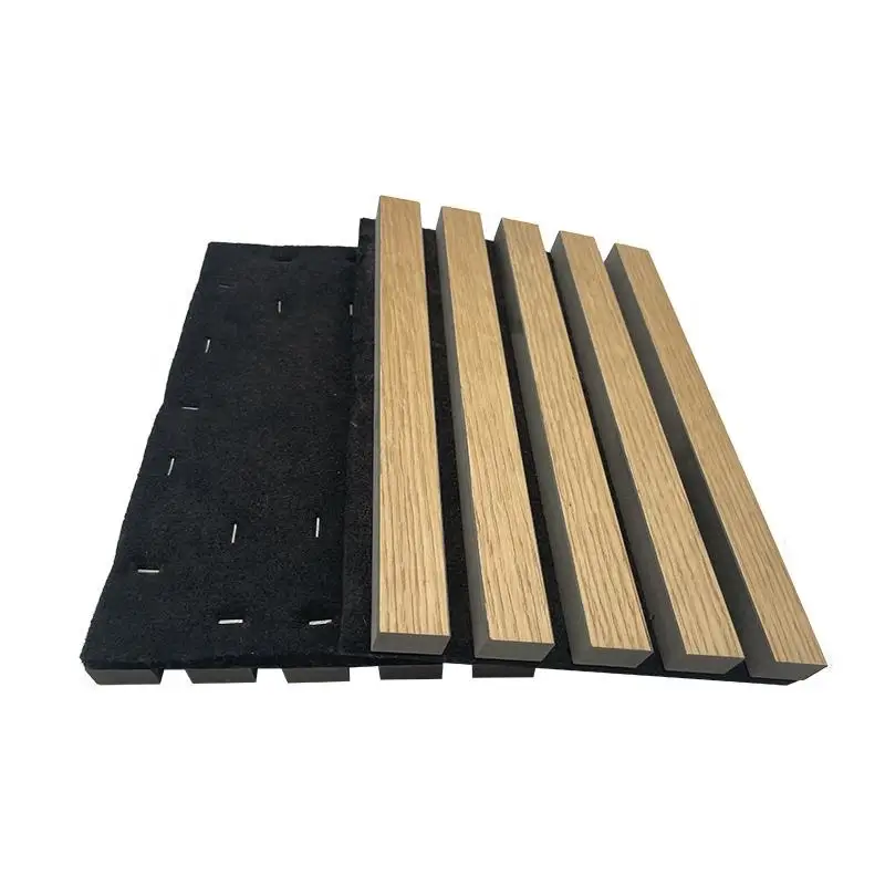Akupanel Acoustic panels Slat Wood Wall Panels Acoustic Panel Soundproof Akupanel Wooden wall decoration