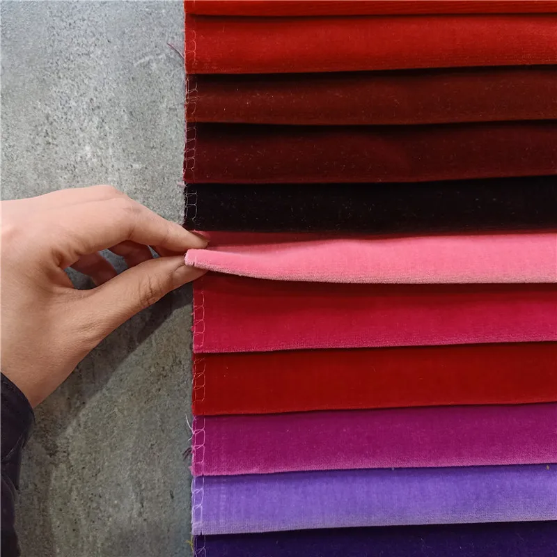 Velvet Sofa Fabric 100% Polyester 470gsm Super soft touch velvet for home upholstery