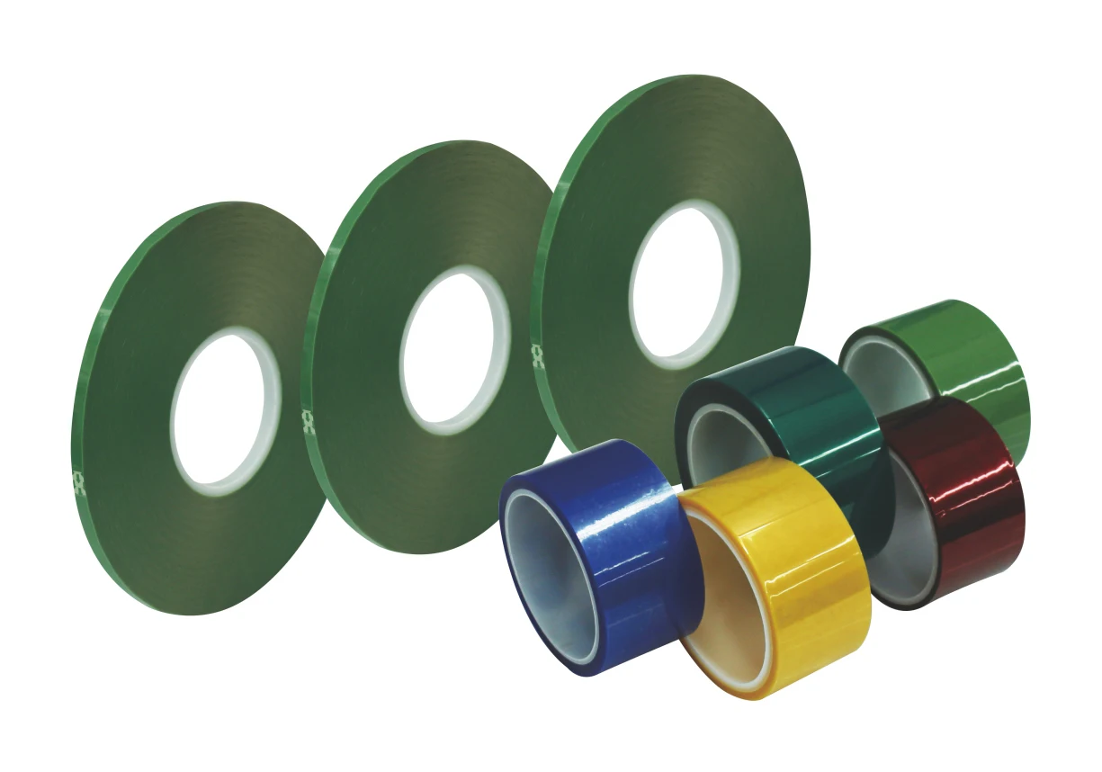 Green Polyester Film PET High Temperature Resistant Tape Heat Sublimation Masking Protective Tape Green Tape