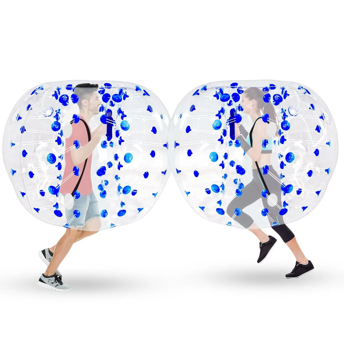 Outdoor Team Gaming Play Inflatable Bumper Bubble Soccer Balls Dia 4FT/5FT(1.2m/1.5m) Body Zorb Ball for Kids Adults