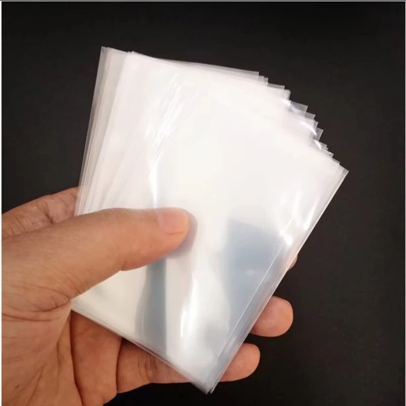 Custom Photo Card Sleeves Perfect Fit Kpop Photocard Sleeves Soft Plastic Clear Penny Card Sleeves