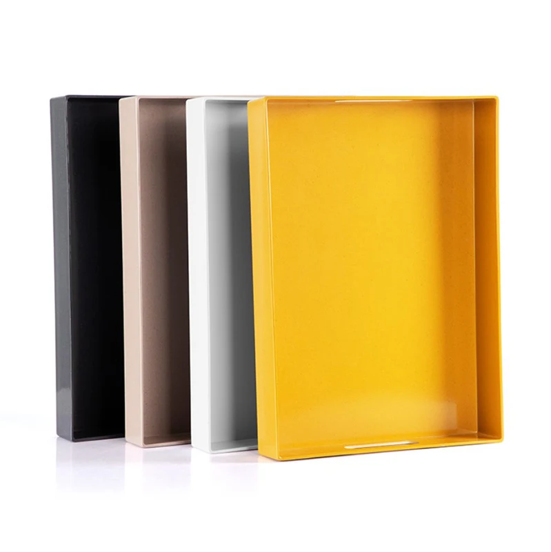 
rectangular large size melamine deep tray 