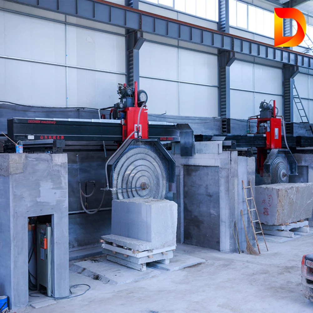 Multi Blade Circular Saw Block Cutting Machine Stone Multiblade Granite Cutting Machine