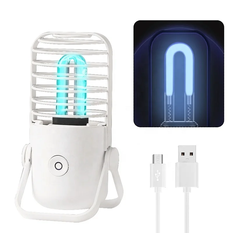  USB перезаряжаемая портативная ультрафиолетовая бактерицидная лампа для