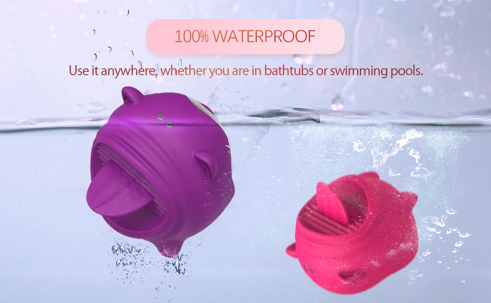 Clitoris Licking Tongue Pig Shaped 10 Frequency Adult Rechargeable Pussy Licking G-Spot Vibrator Sex Toys for women